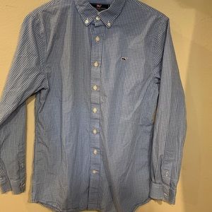 boys vineyard vines whale shirt button down sizeXL